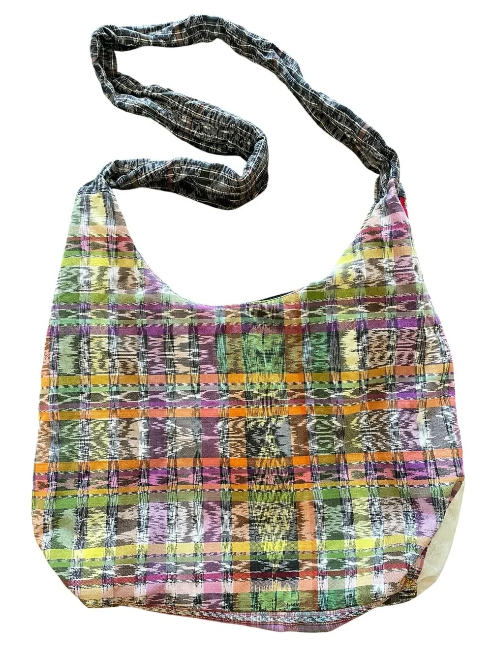BOHEMIAN FLORAL EMBROIDERED PATCHWORK HOBO BAG Oversized Festival